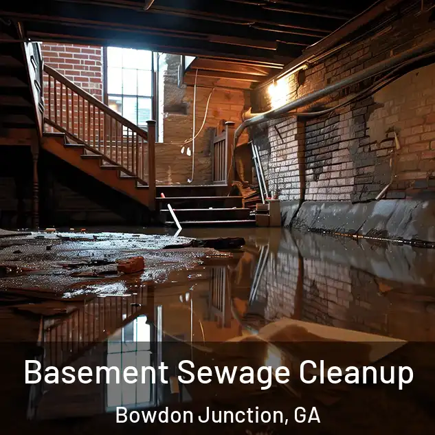  Basement Sewage Cleanup Bowdon Junction, GA