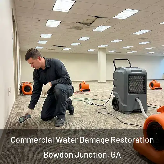  Commercial Water Damage Restoration Bowdon Junction, GA