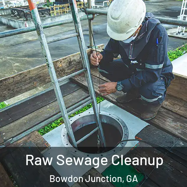  Raw Sewage Cleanup Bowdon Junction, GA