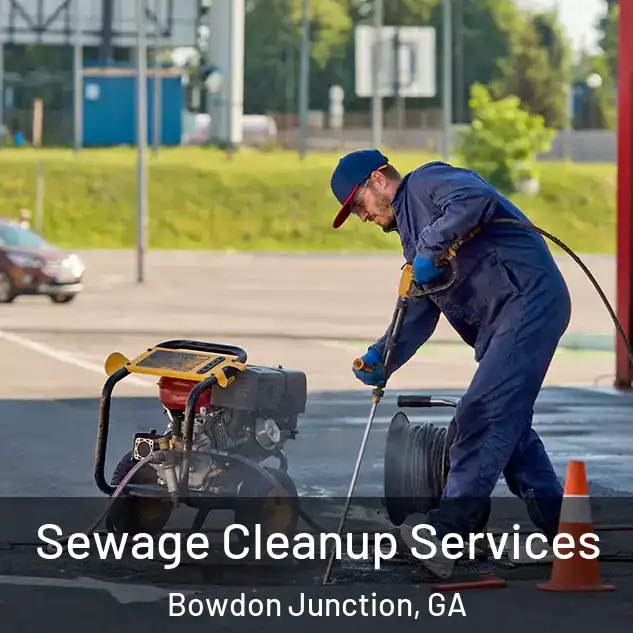  Sewage Cleanup Services Bowdon Junction, GA