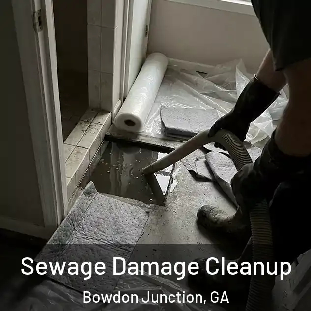  Sewage Damage Cleanup Bowdon Junction, GA