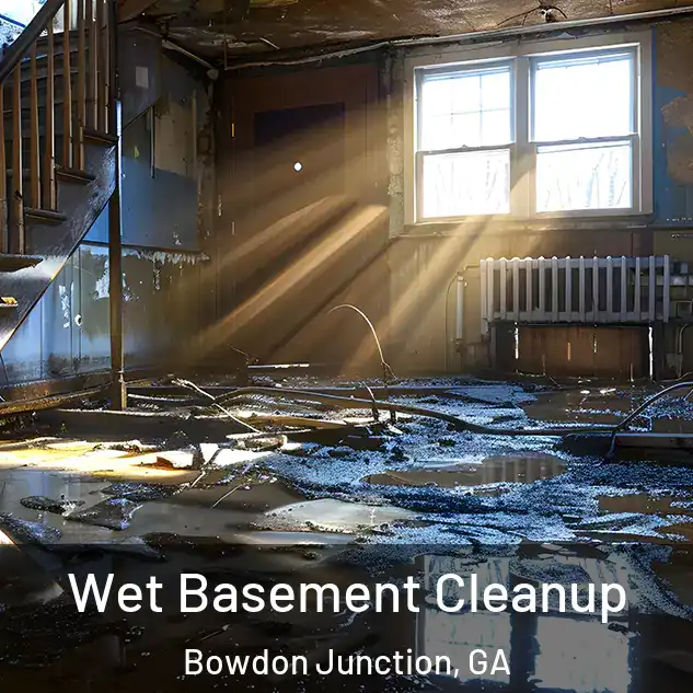  Wet Basement Cleanup Bowdon Junction, GA